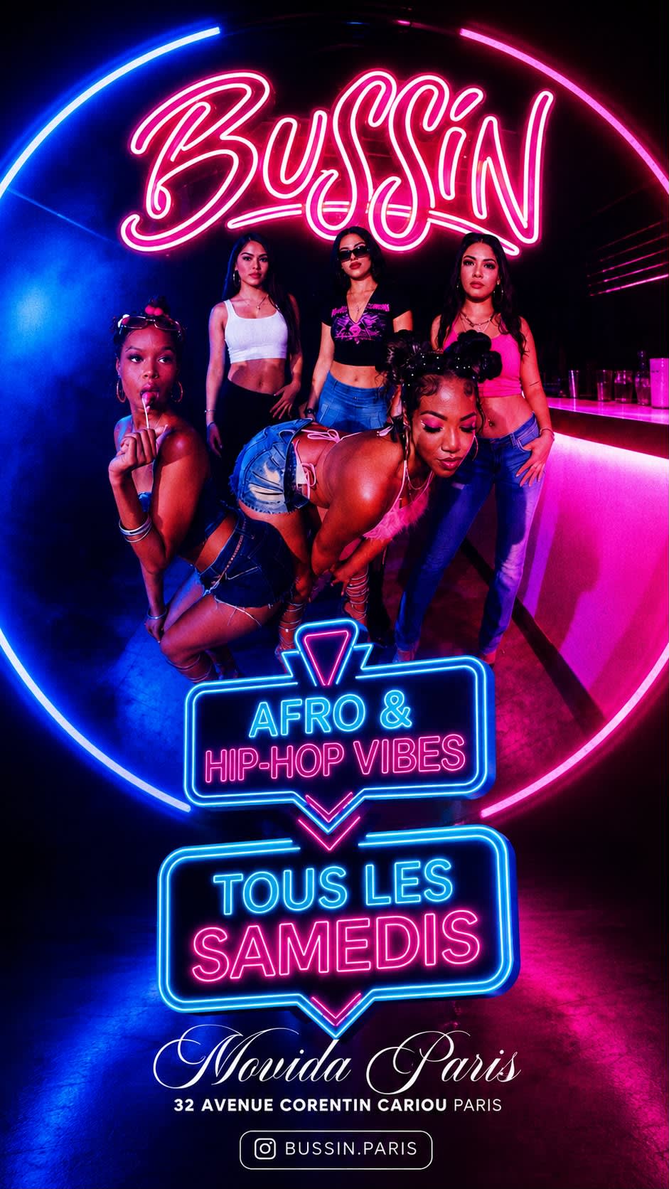 Bussin - Soiree Hip Hop & Afrobeat - Samedi 15 Août