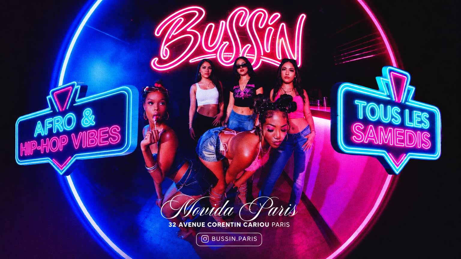Bussin - Soiree Hip Hop & Afrobeat - Samedi 29 Août