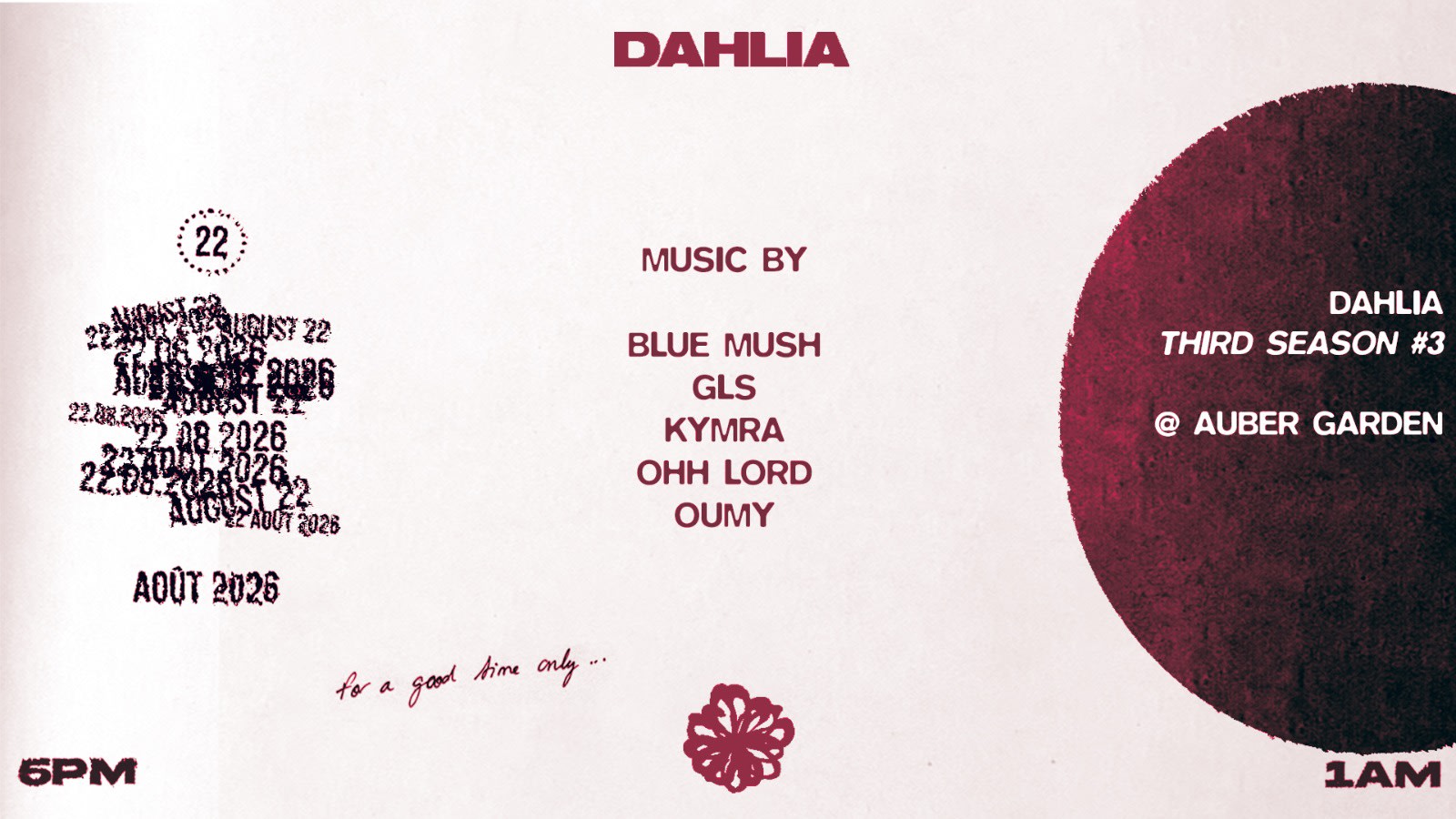 Dahlia Third Season : Episode III