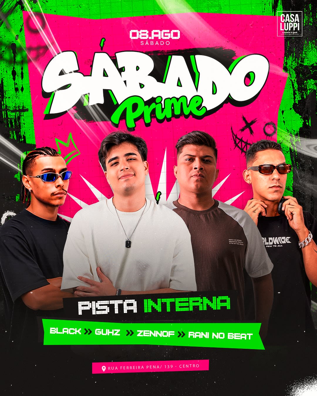 Sábado Prime - 08/08