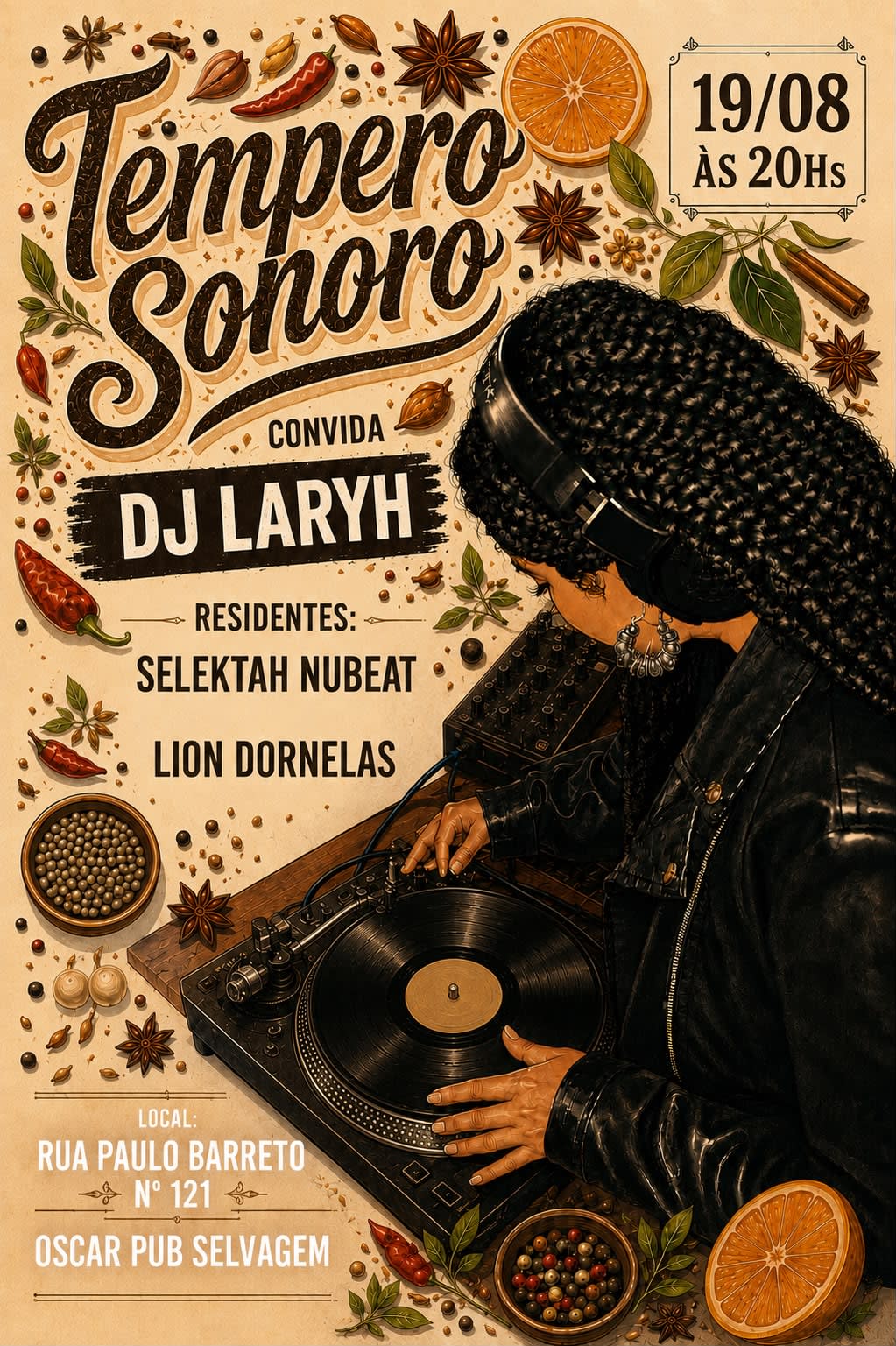 Tempero Sonoro + Dj Laryh