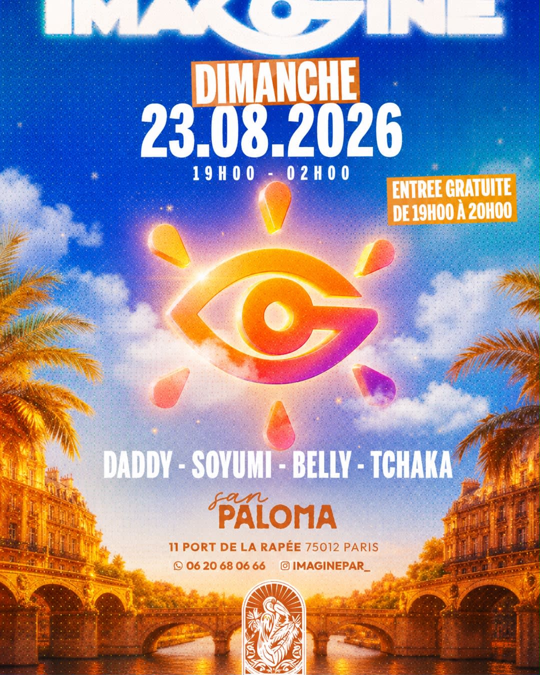 Imagine Paris - Dimanche 23 Août