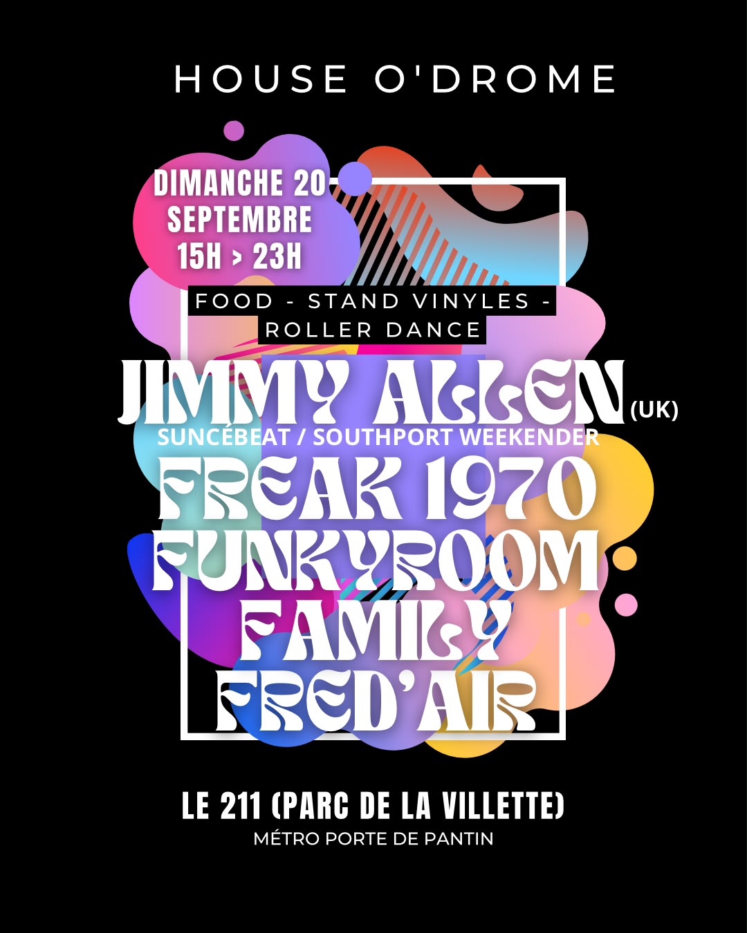 House O'drome W/. Jimmy Allen (Uk - Suncébeat), Freak1970...