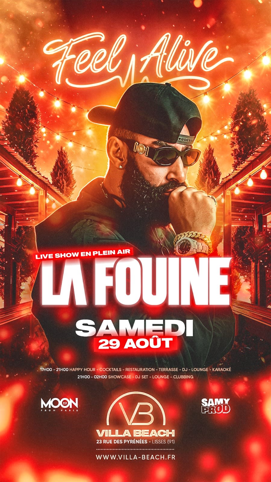 La Fouine À Villa Beach 🔥 | Feel Alive #6