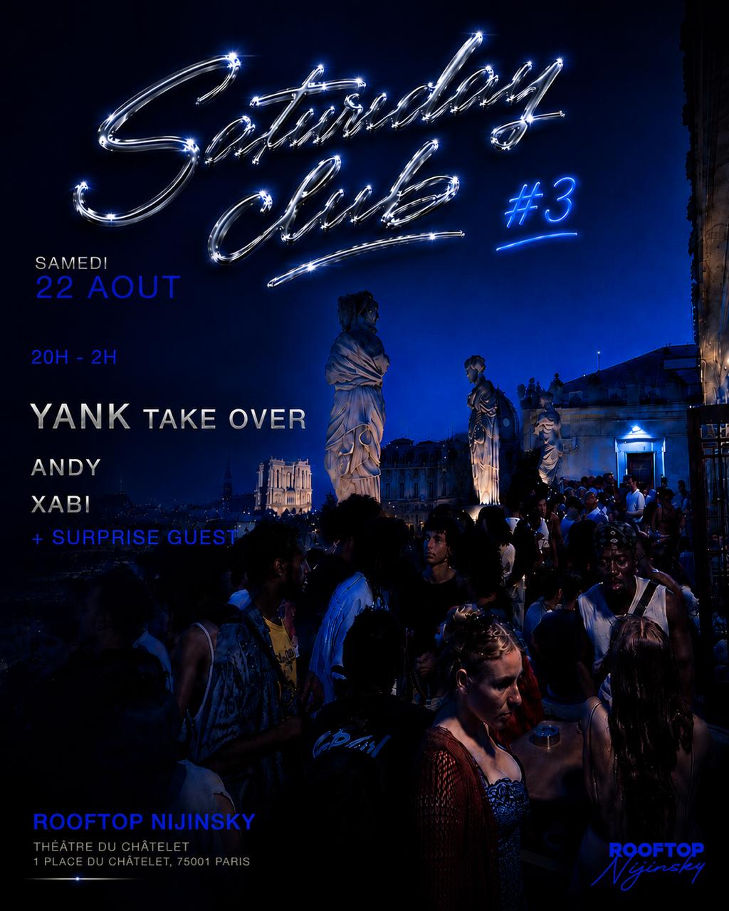 Saturday Club #3 On The Roof 🎈