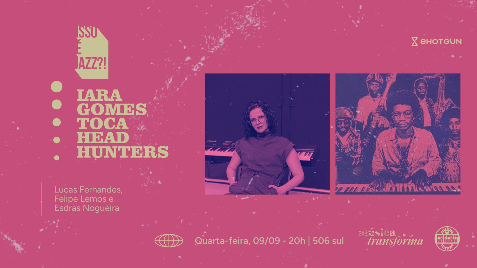 Isso É Jazz ?! Iara Gomes Toca Head Hunters Na Íntegra
