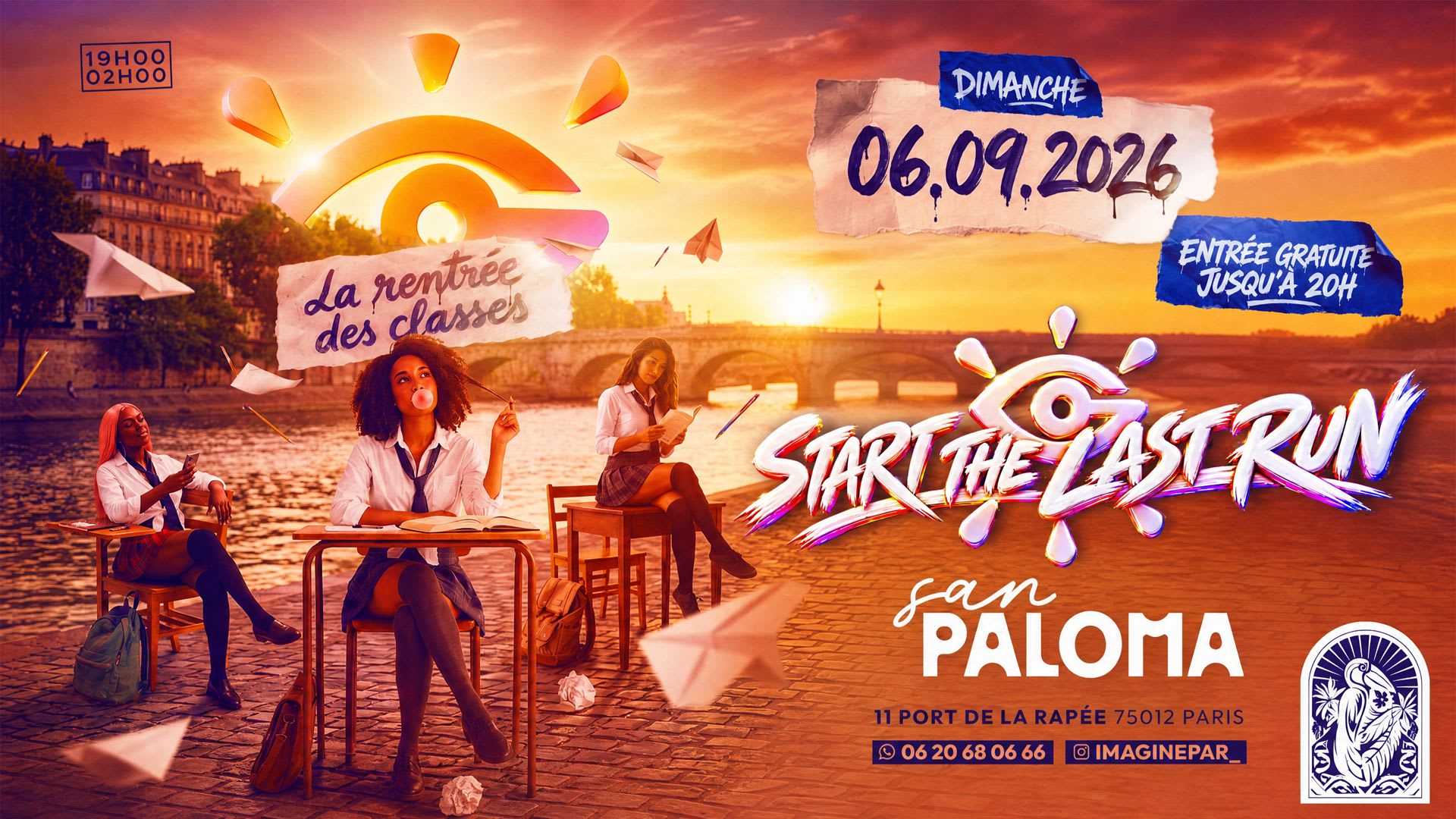 Imagine Paris - Dimanche 06 Août - Start The Last Run