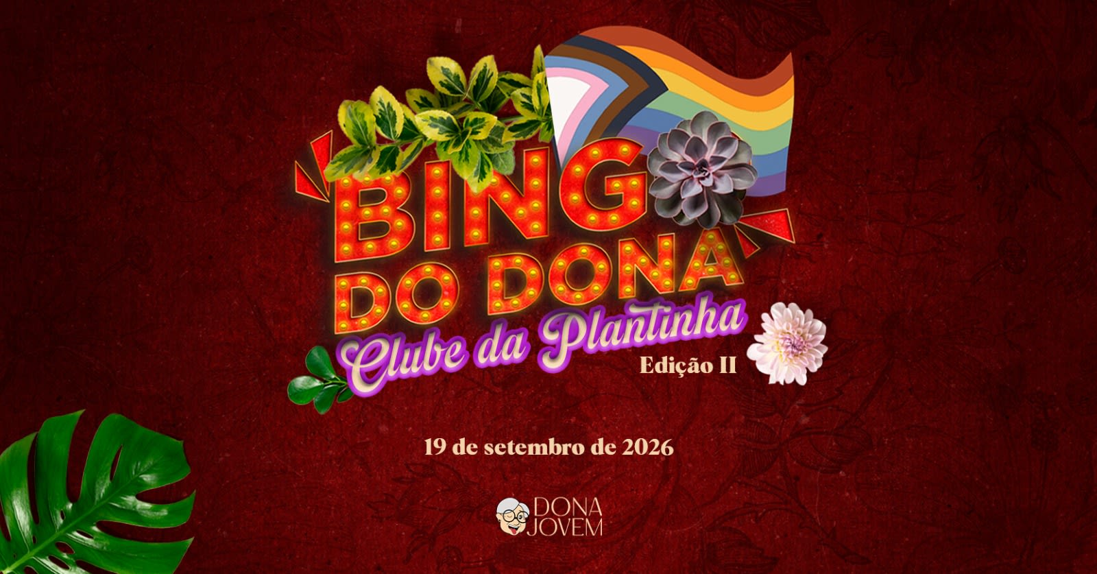 Bingo Do Dona - Clube Das Plantinhas 2ª Edição 🌿🌸