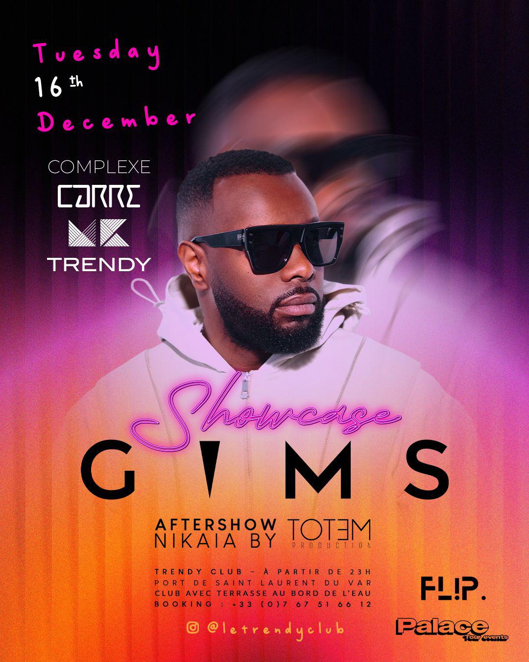 Gims - After Show Au Carre/Trendy Club - 16 Décembre