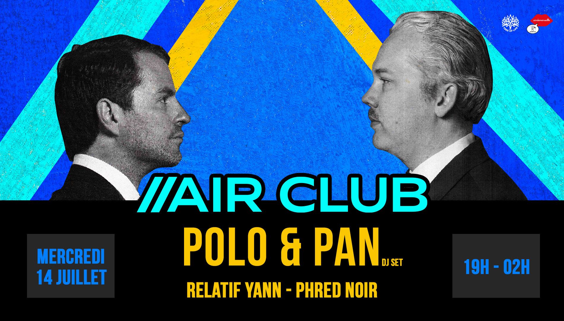 R2 Rooftop X Air Club : Polo & Pan