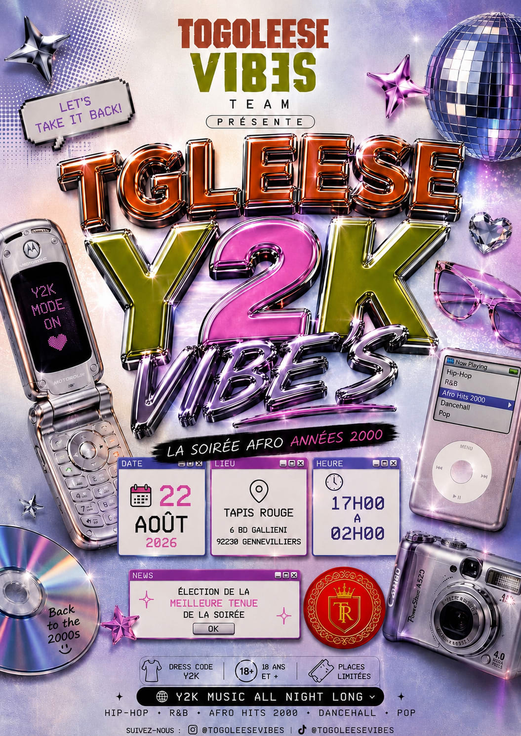 Tgleese Y2k Vibe's (Hiphop,Afrobeat, Trace Africa, Amapiano)