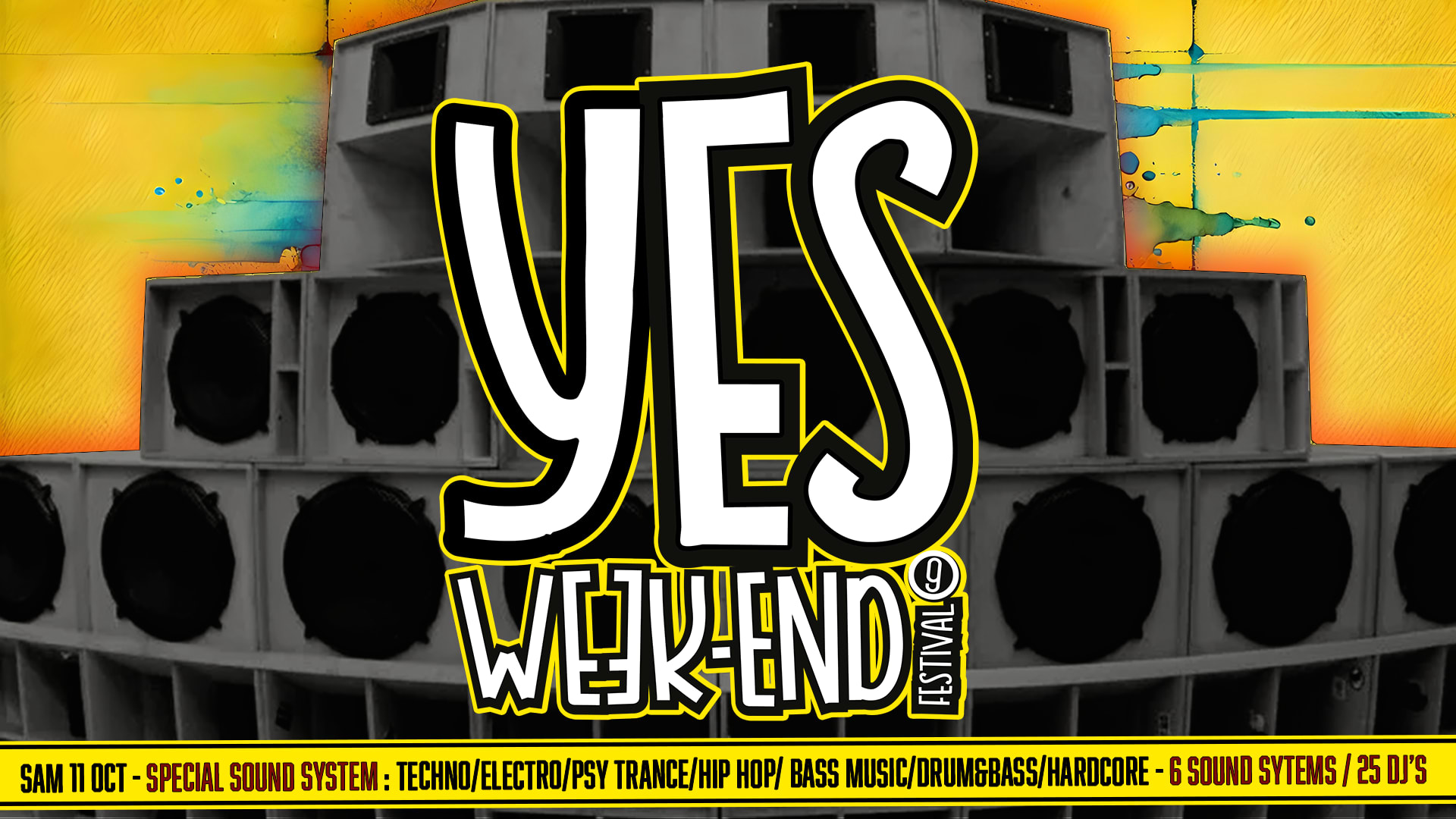 Festival Ywknd9 - Soiree Bassmusic/Hardtechno/Trans/Dub