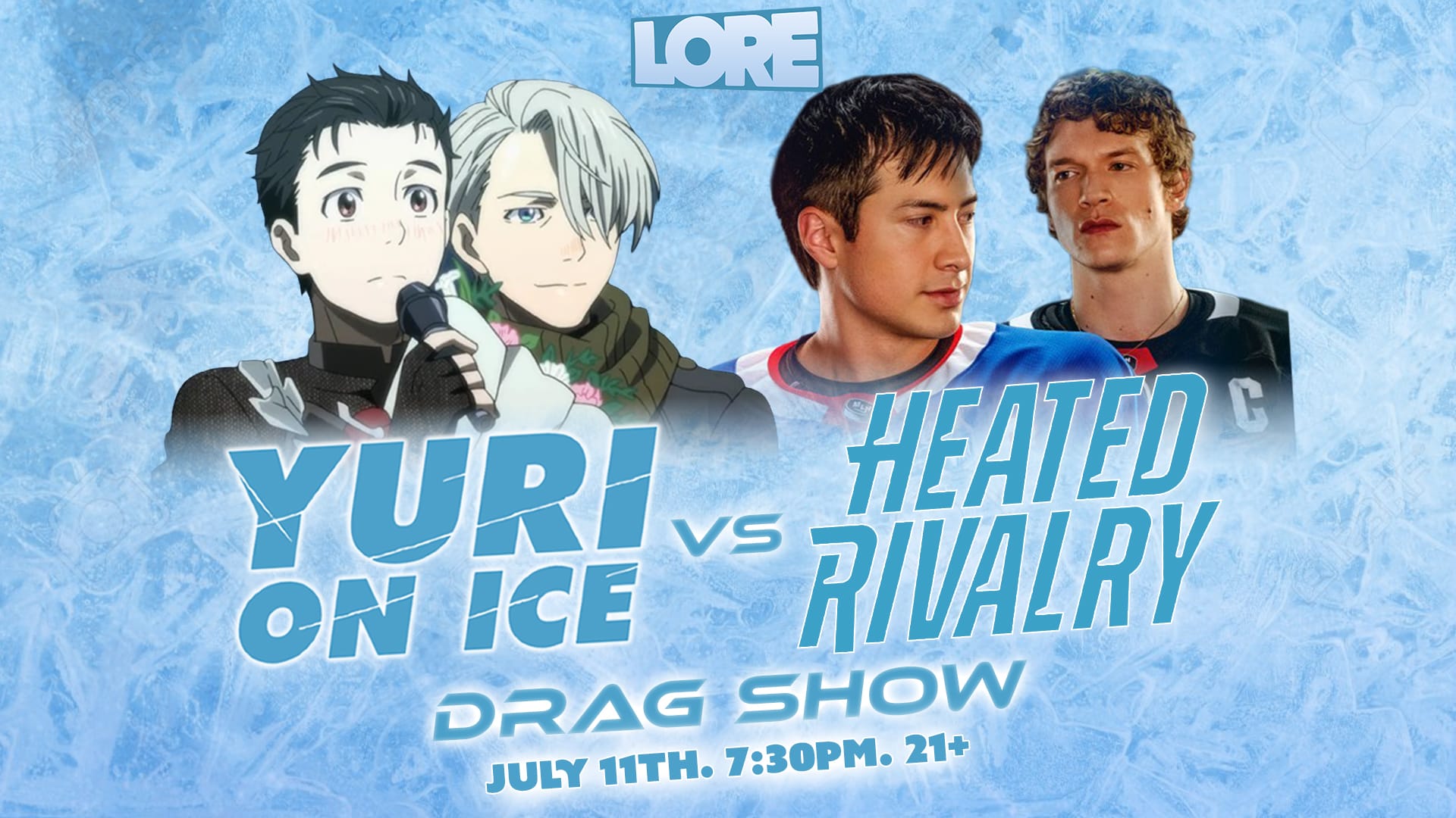 Yuri On Ice Vs Heated Rivalry Drag Dinner