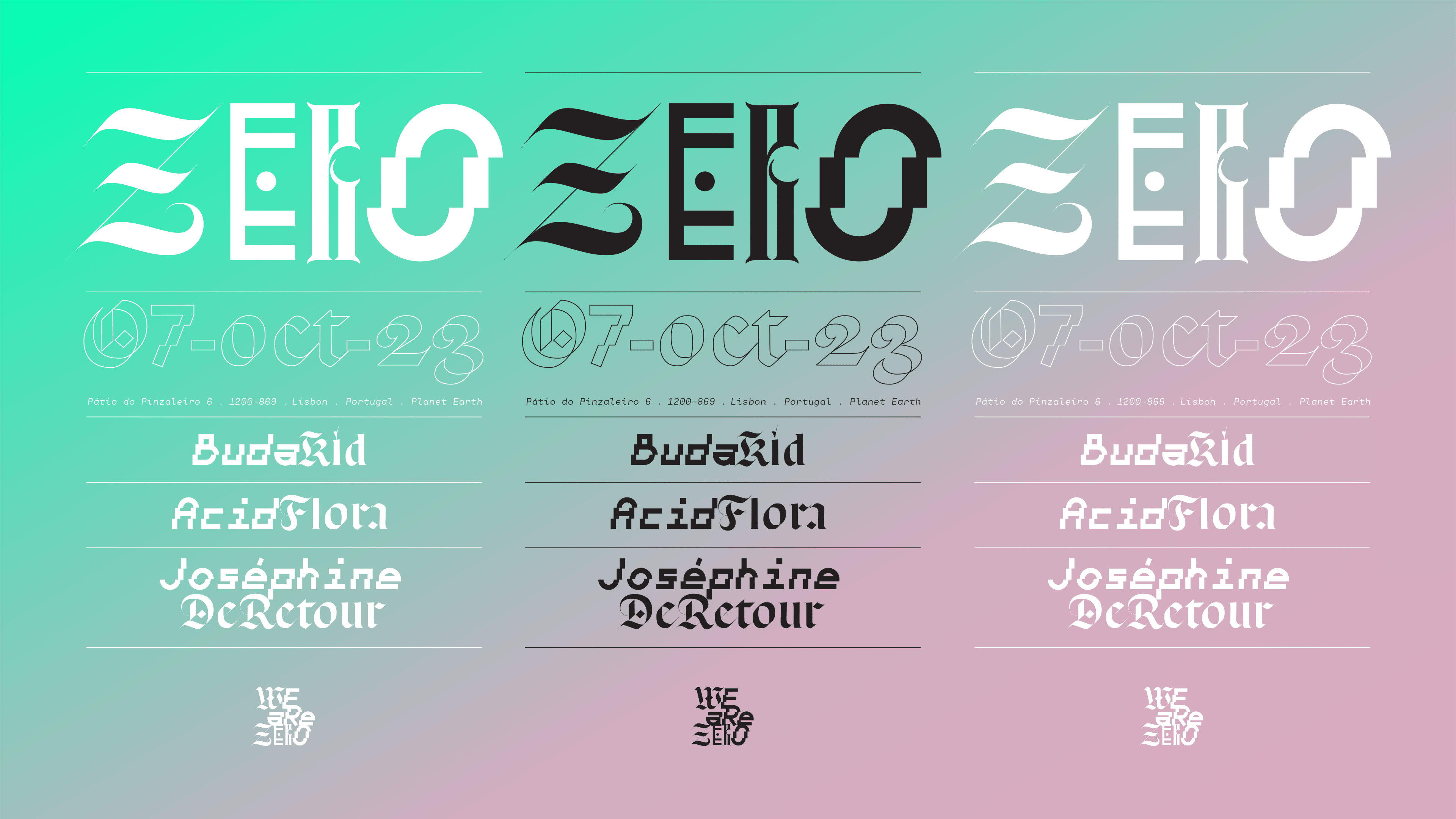 Zero Club Opening: Budakid, Acidflora & Joséphinederetour