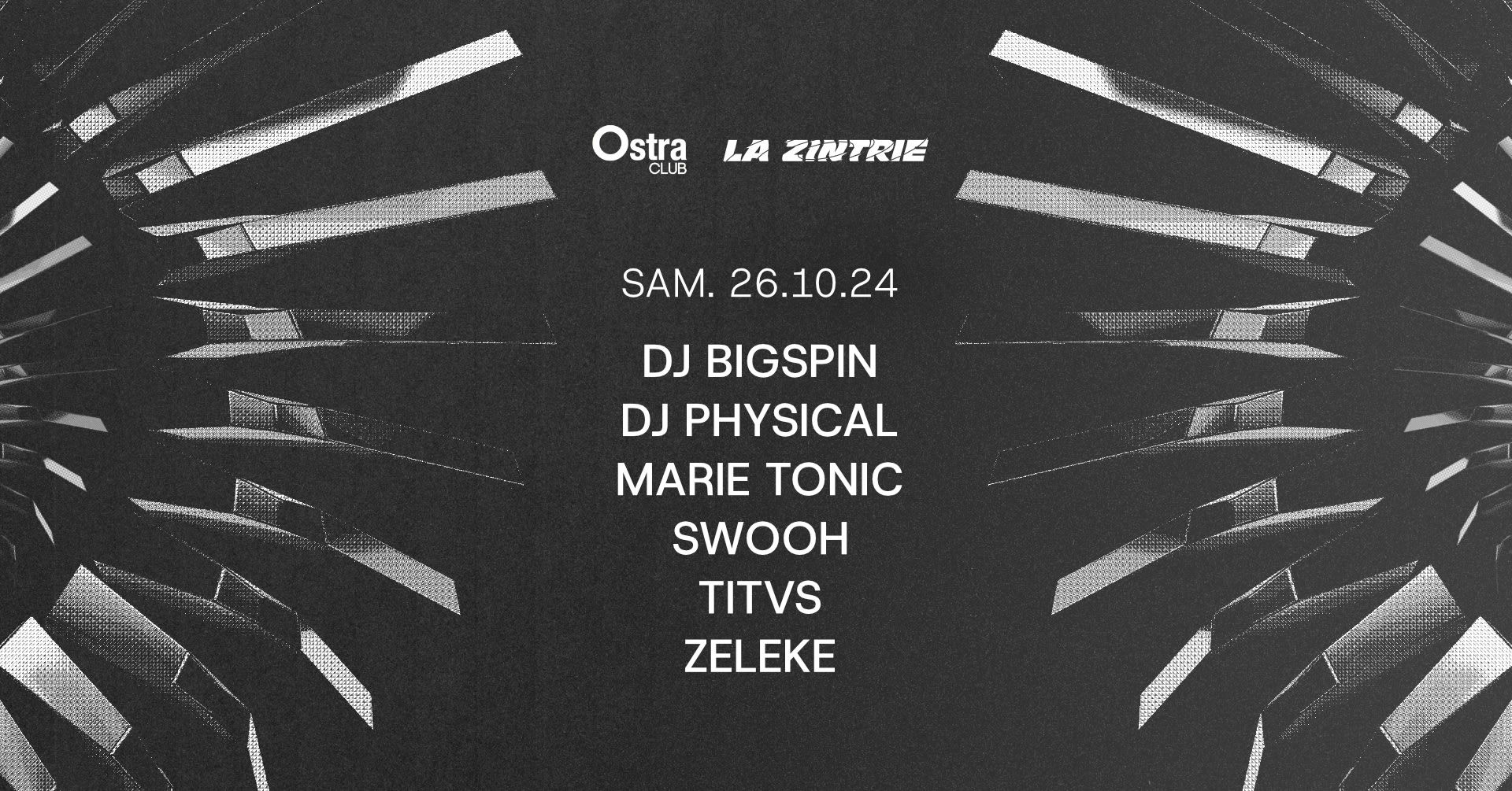 Dj Physical, Swooh, Zeleke, Dj Bigspin, Titvs, Marie Tonic