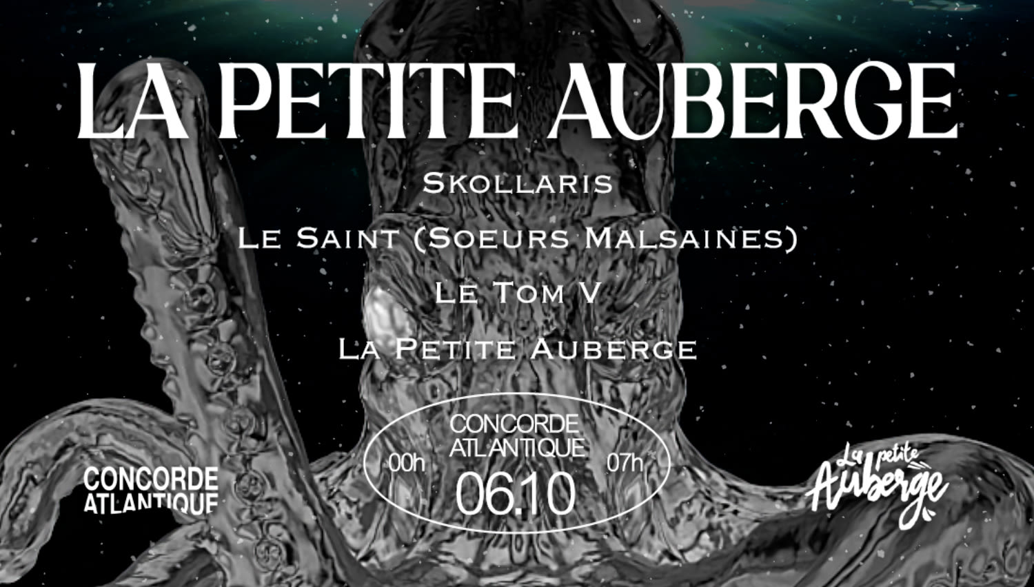 La Petite Auberge Invite Skøllaris, Le Saint & Tom V