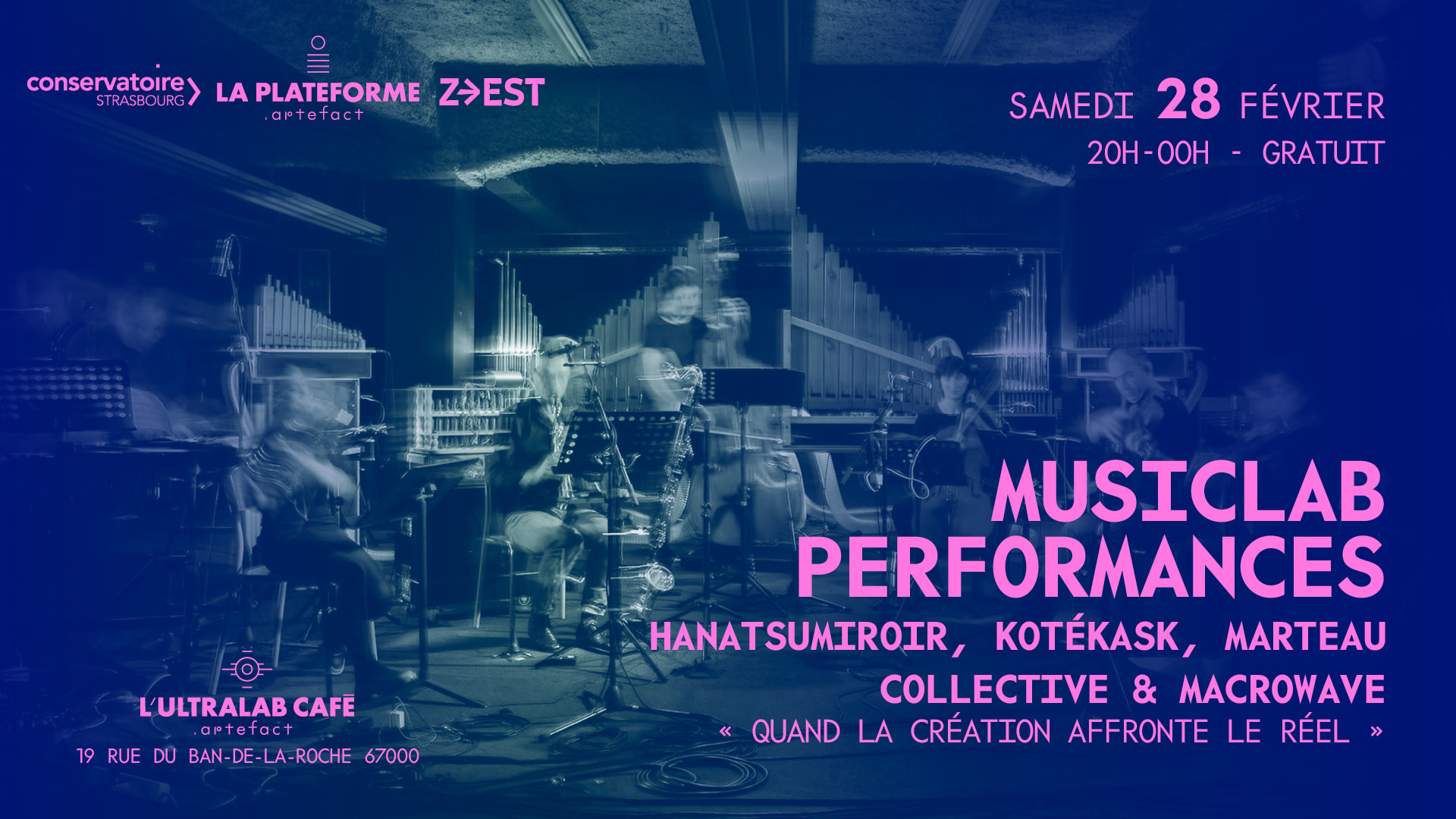 Musiclab Perfomances : Hanatsumiroir & La Plateforme