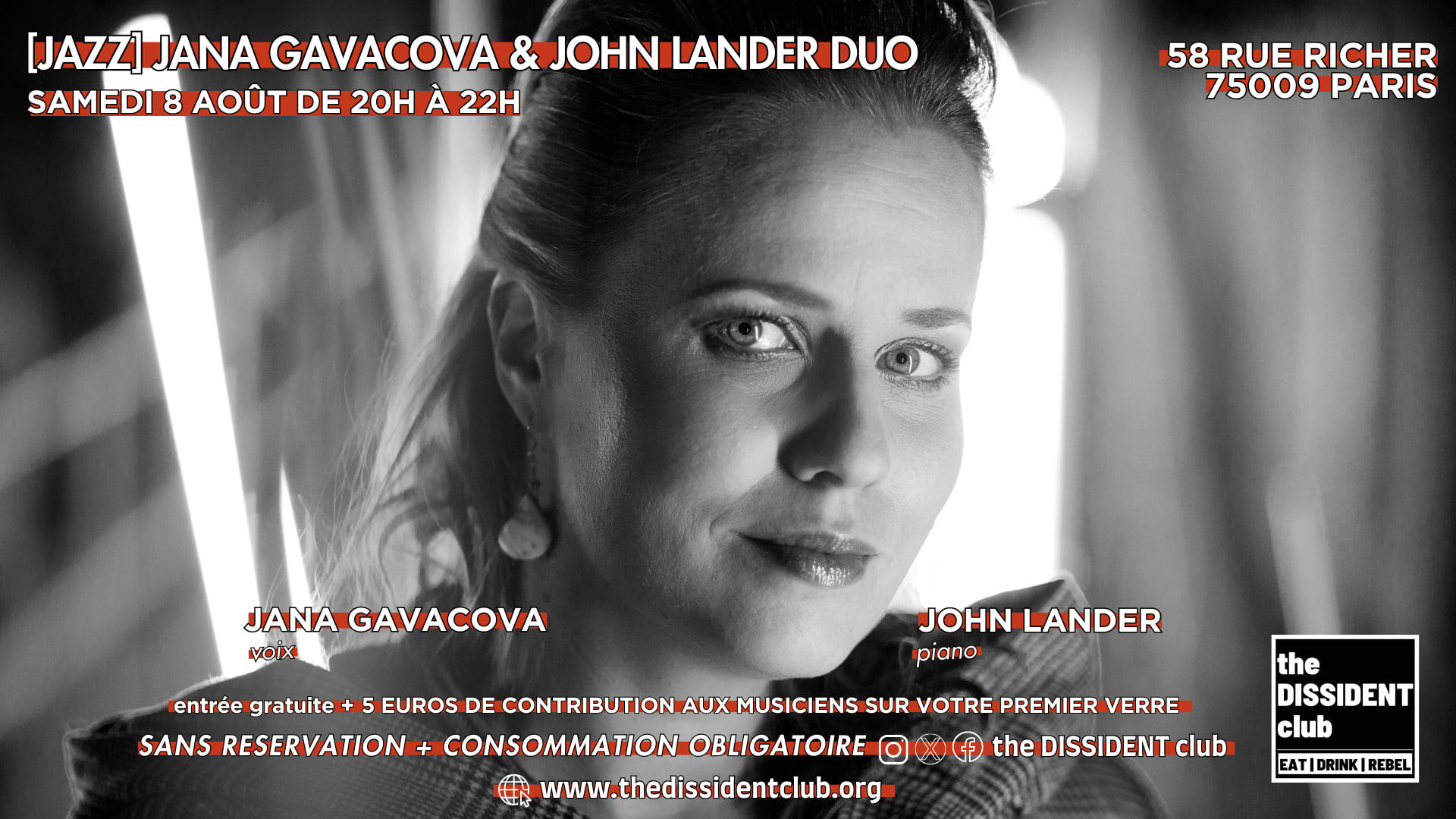 [Jazz] Jana Gavacova & John Duo