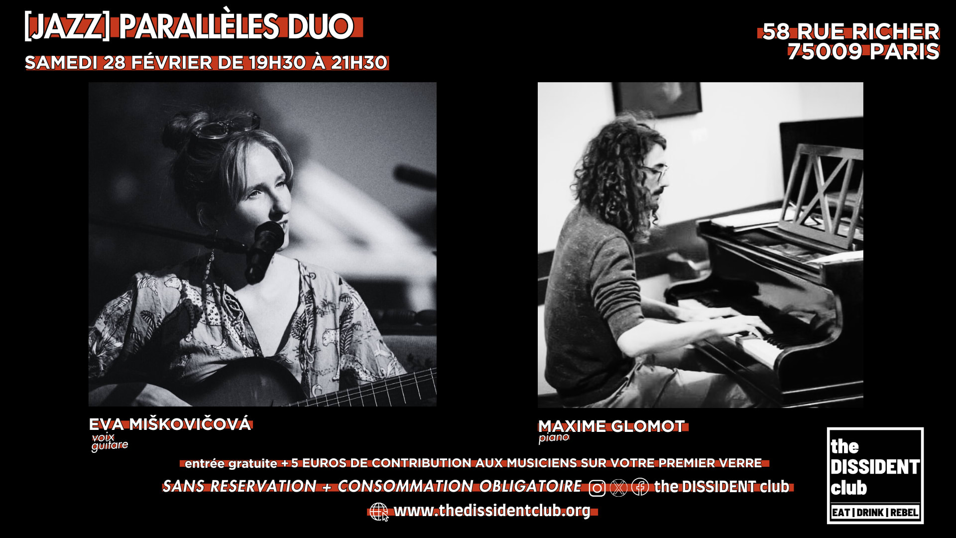 [Jazz] Parallèle Duo