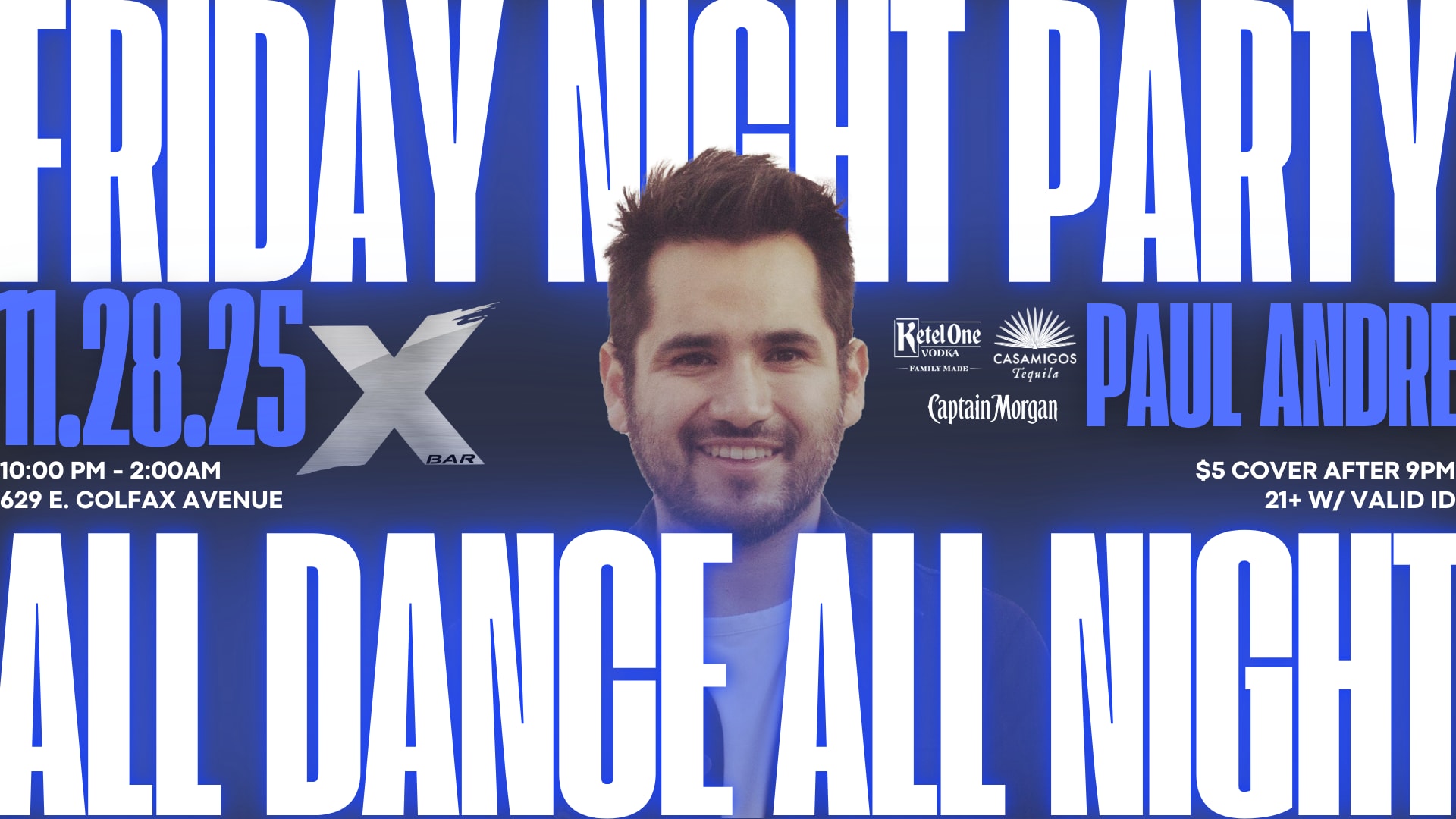 Friday Night Party At X Bar With Paul Andre