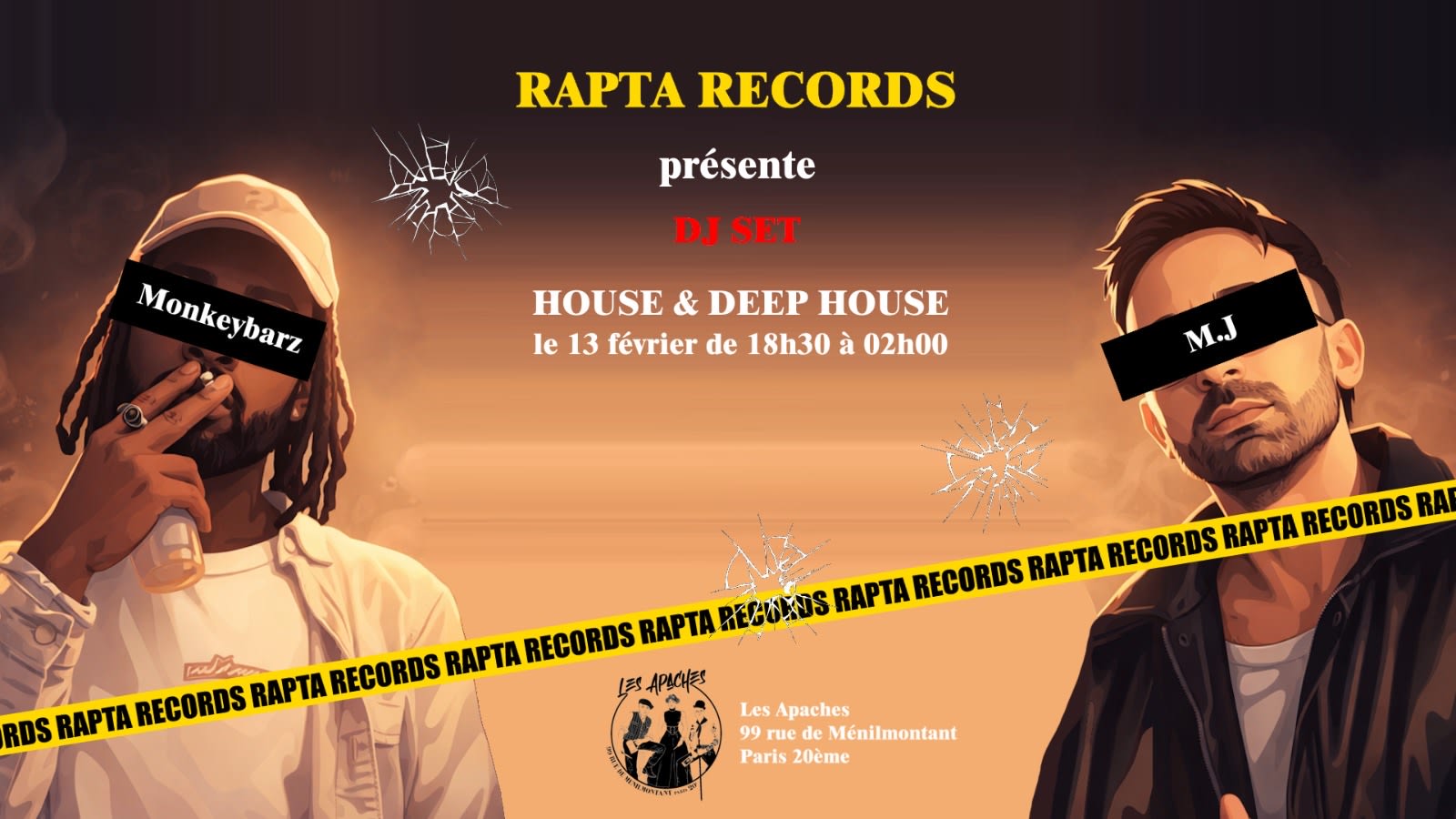 Rapta Record Les Apaches