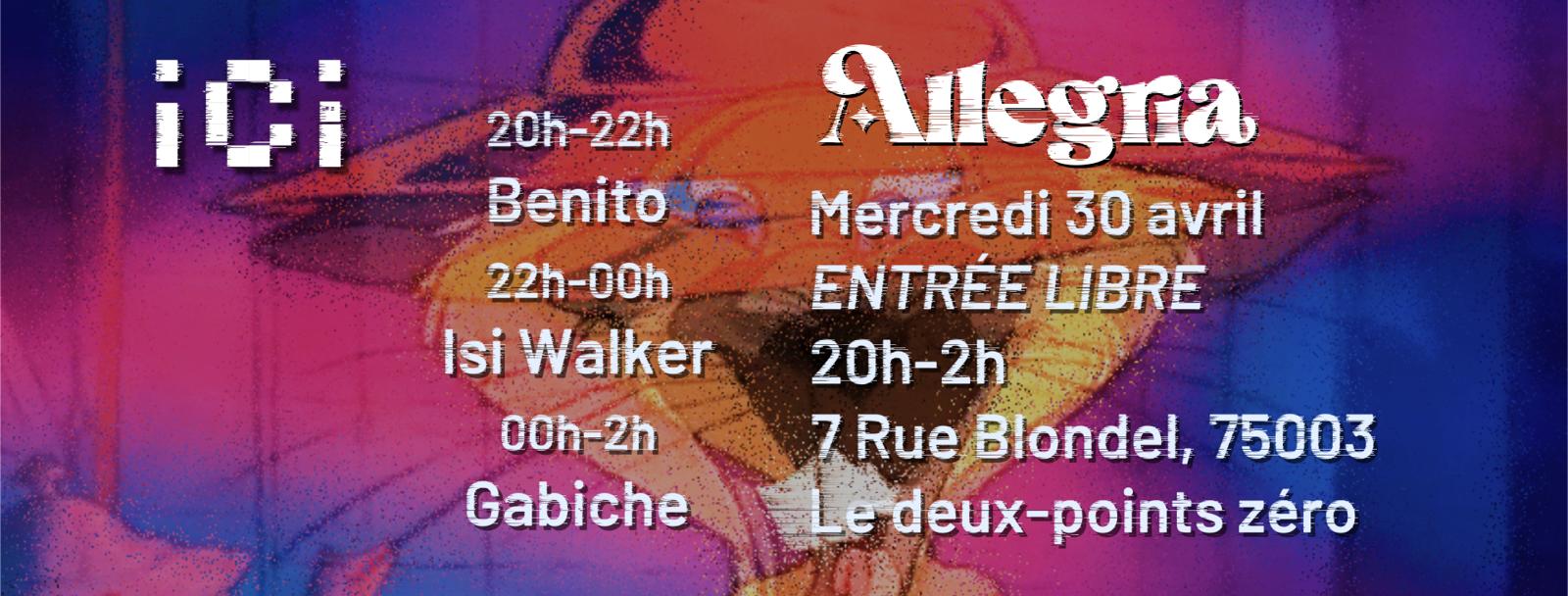 Electro Vibes Allegria X Ici