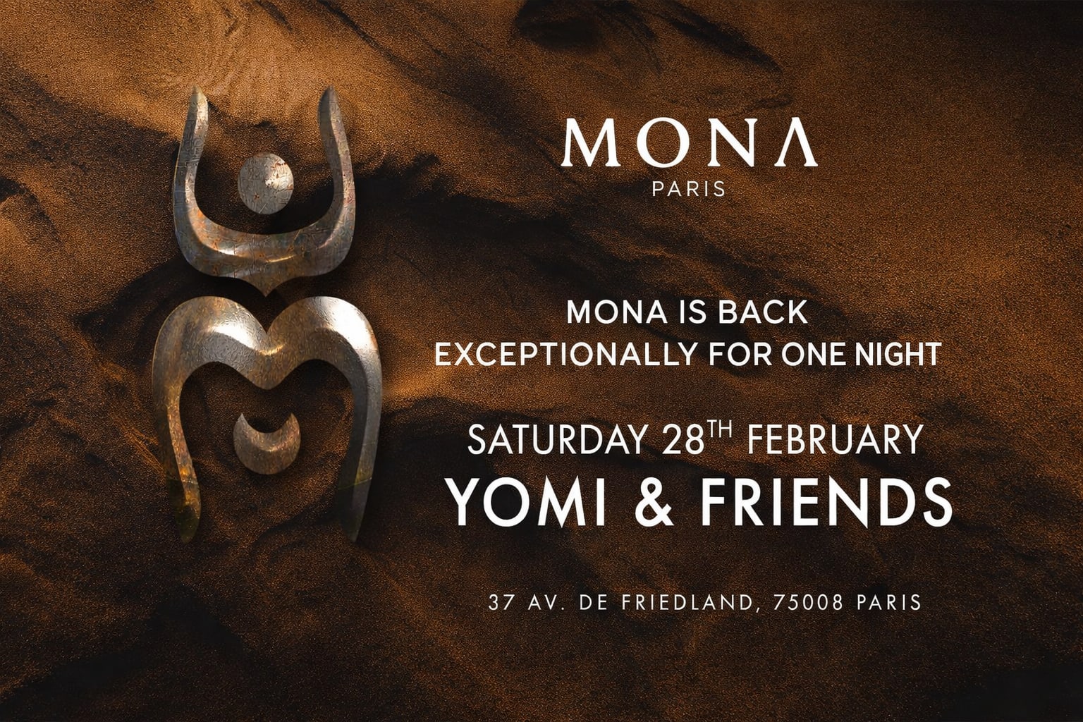Samedi 28 Fevrier - Mona Is Back