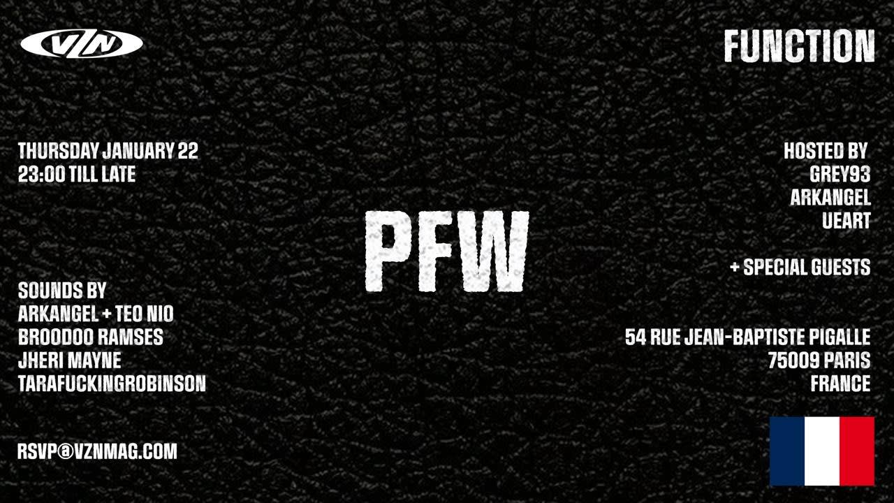 Vzn Function Pfw - @Chezmoune