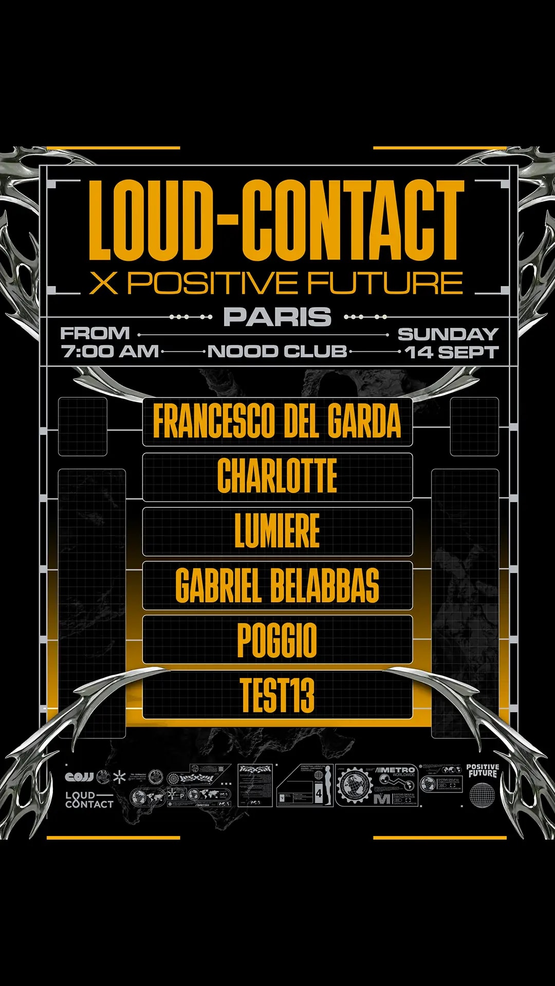 Positive Future & Loud-C: Francesco Del Garda, Charlotte