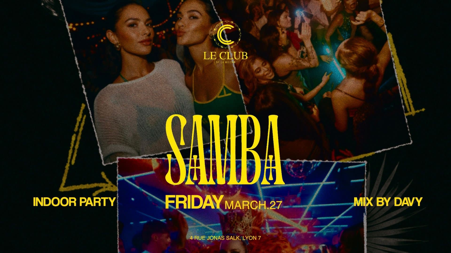 Samba Is Back - Vendredi 27 Mars