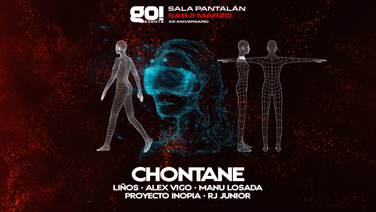Anticipada Chontane@XIII Aniversario Go!Events@Pantalan