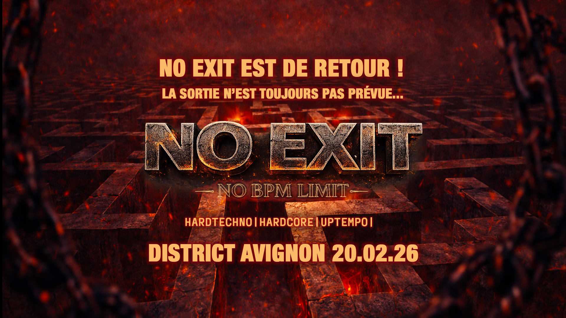 No Exit - No Bpm Limit - De Retour Au District Avignon