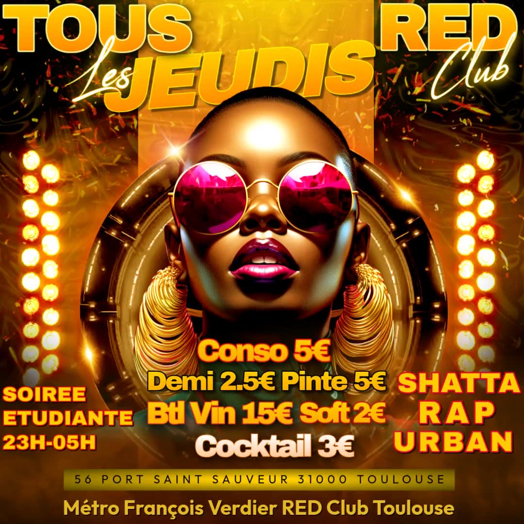 Soirée Étudiante Red Dingue