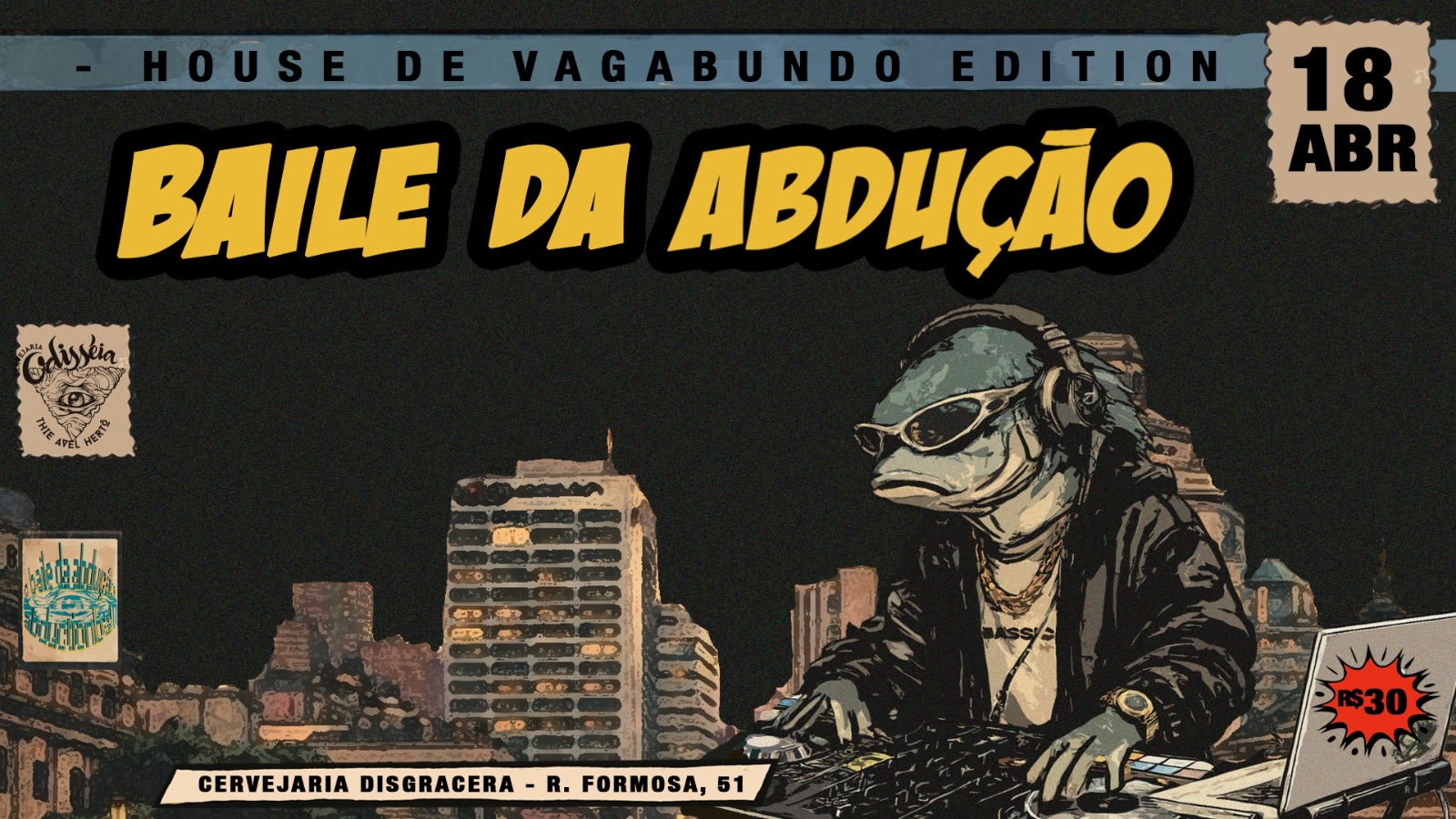 Baile Da Abdução - House De Vagabundo Edition