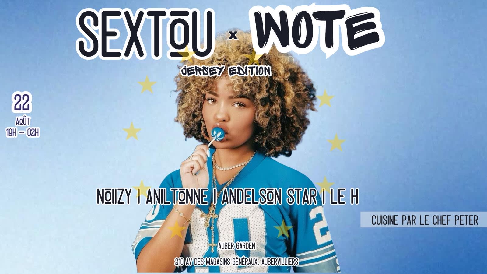 Wote X Sextou : Jersey Party