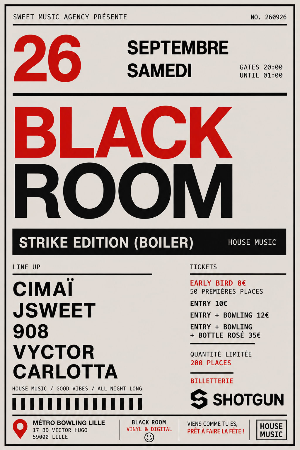 Black Room - Gotham - Lille