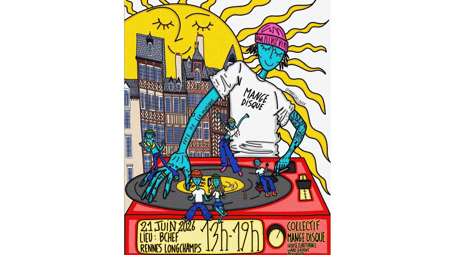Mange Disque X Bchef Before Fete De La Musique