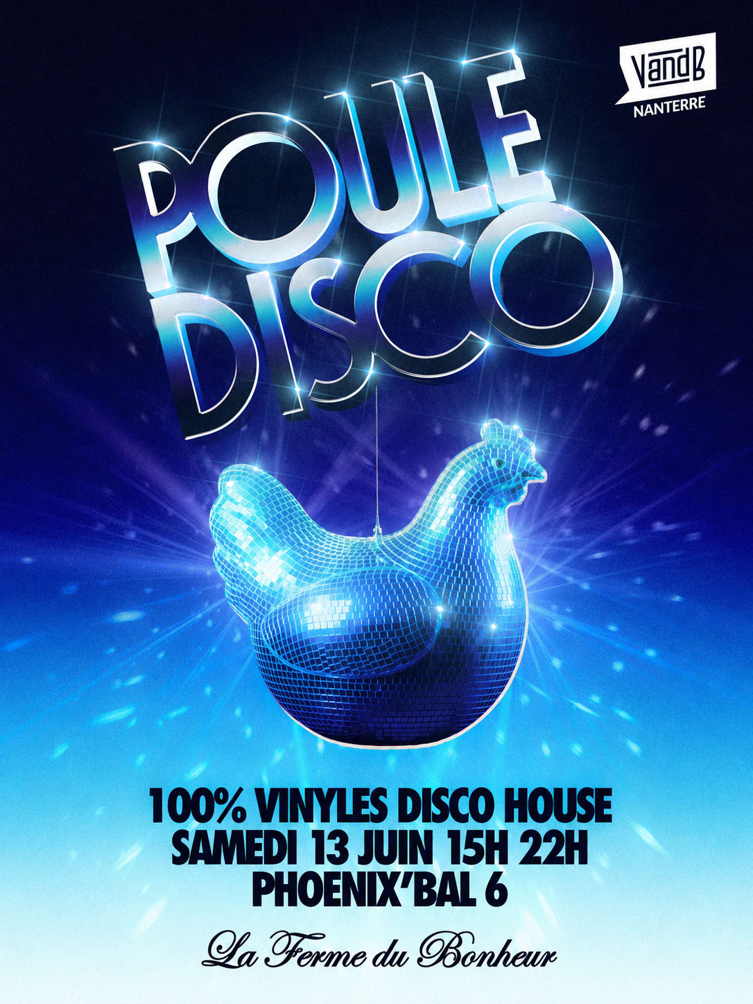 La Ferme Du Bonheur - Phoenix'bal Poule Disco