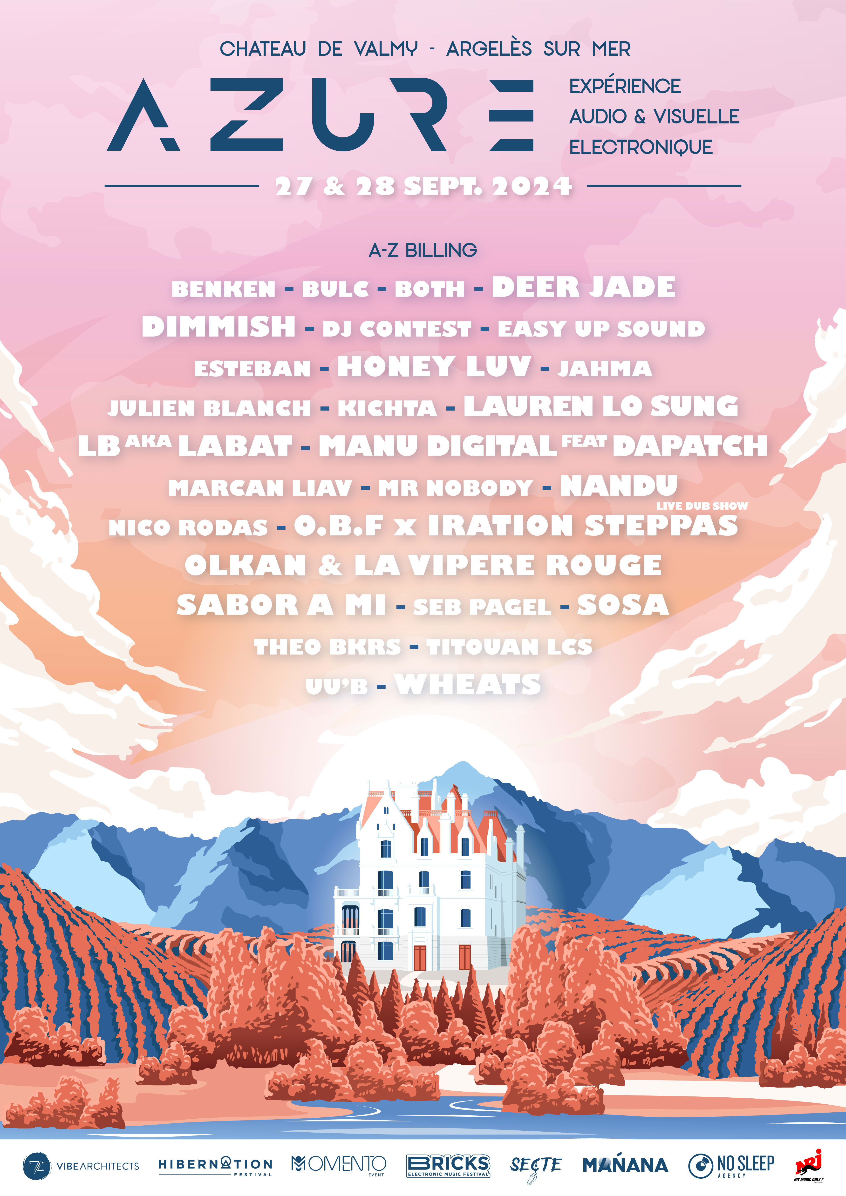 Festival Azure 2024 - Château De Valmy