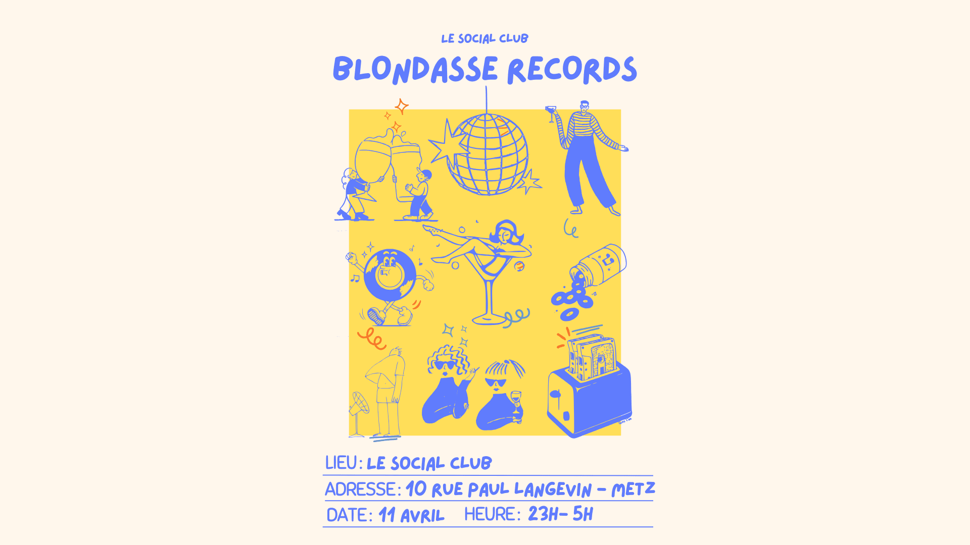 Blondasse Records Débarque À Metz