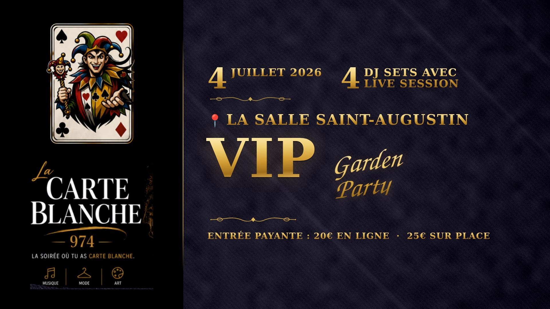 La Carte Blanche 974 Edition 3