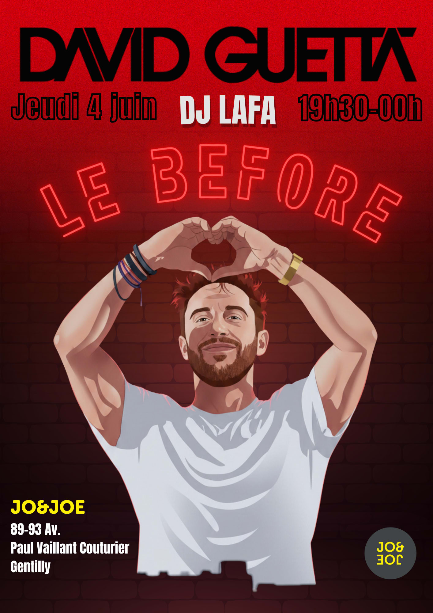 David Guetta, Le Before