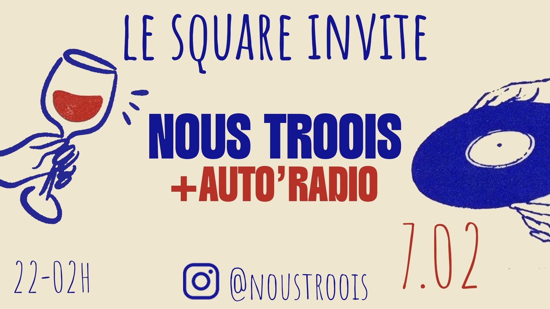 Nous Troois X Le Square Cafe