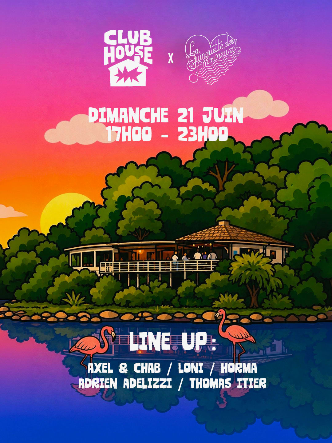 Club House X La Guinguette Des Amoureux