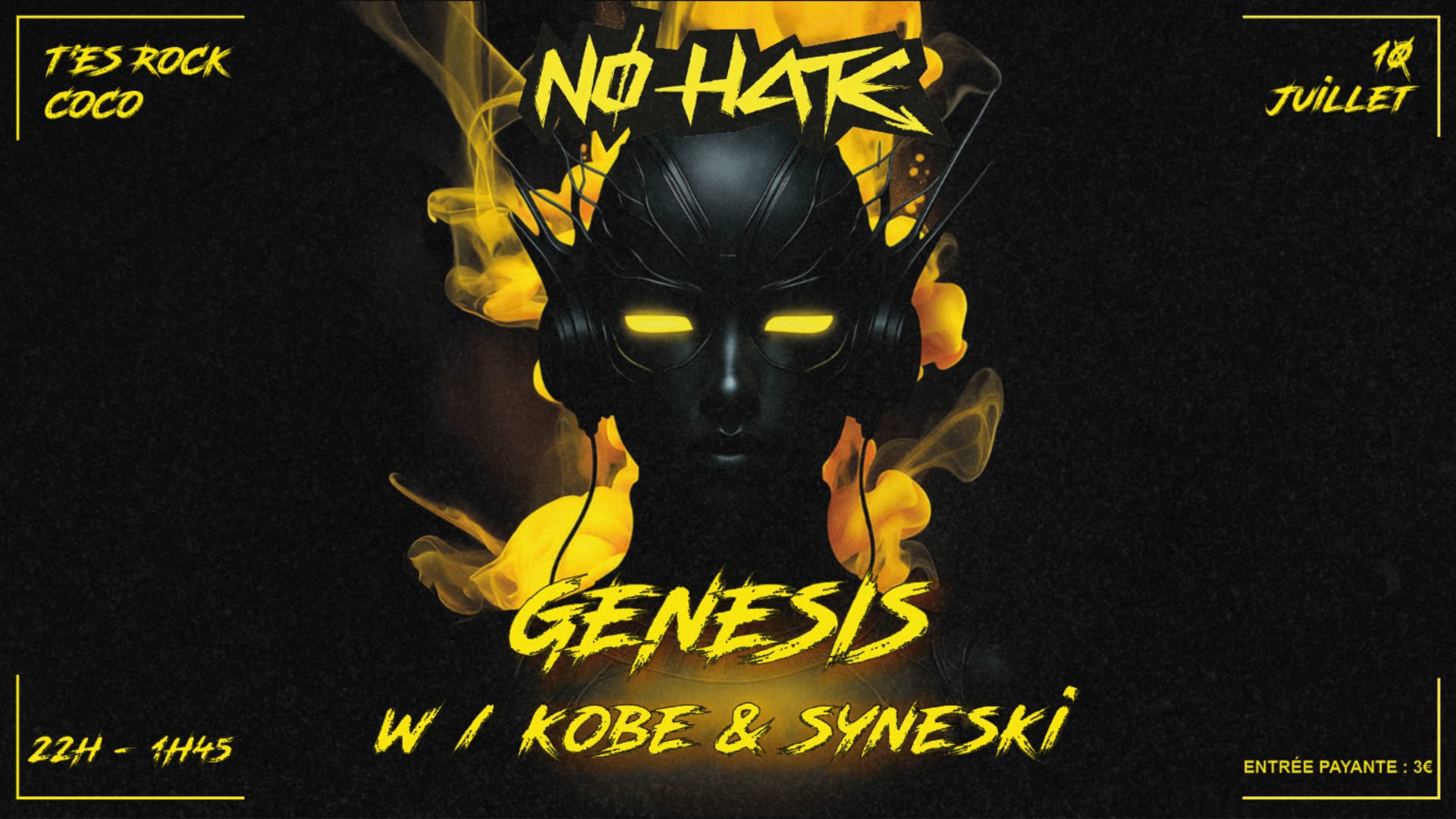 Nø Hate - Chapter II - Genesis - W/ Kobe & Syneski