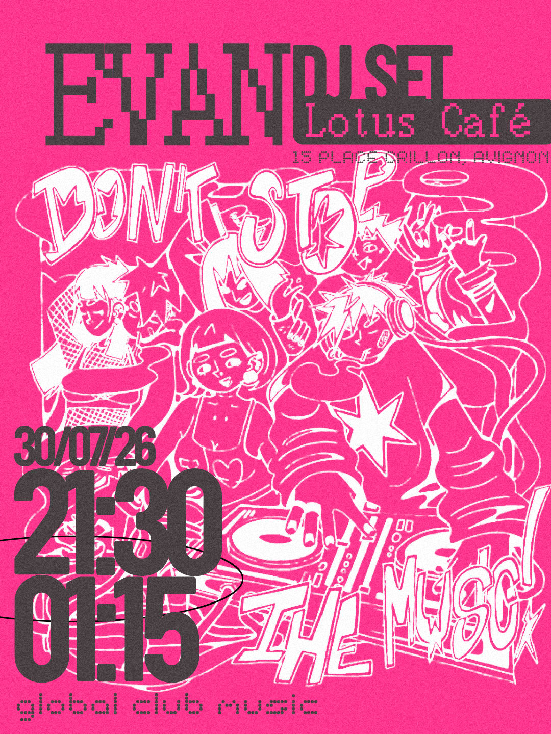 Don't Stop The Music - Lotus Café