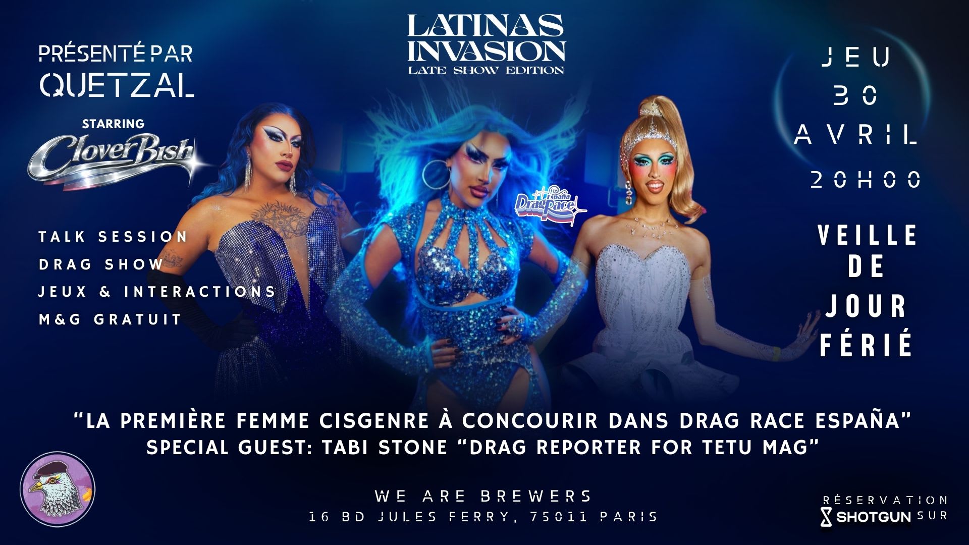 Drag Invasion —  Avec Clover Bish Drag Race Spain S3