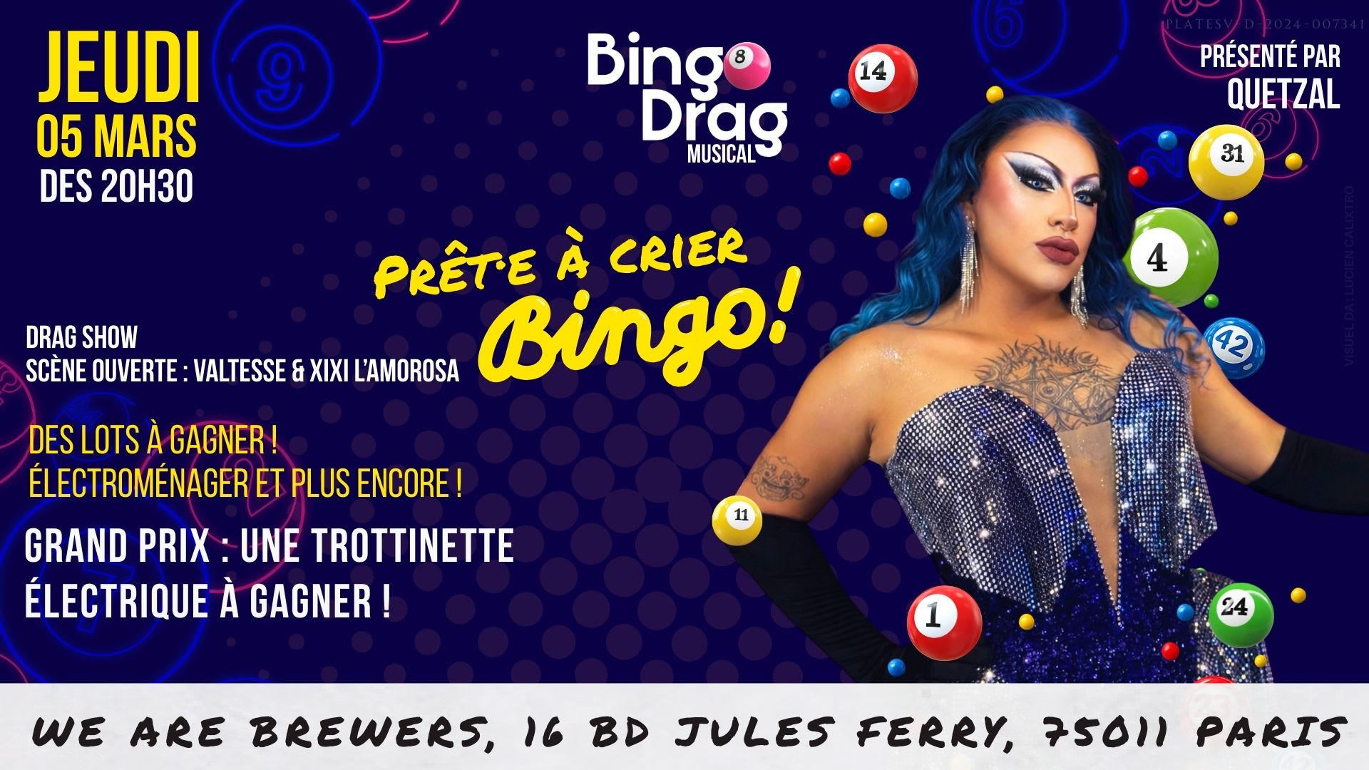 Bingo Drag Musical Par Quetzal