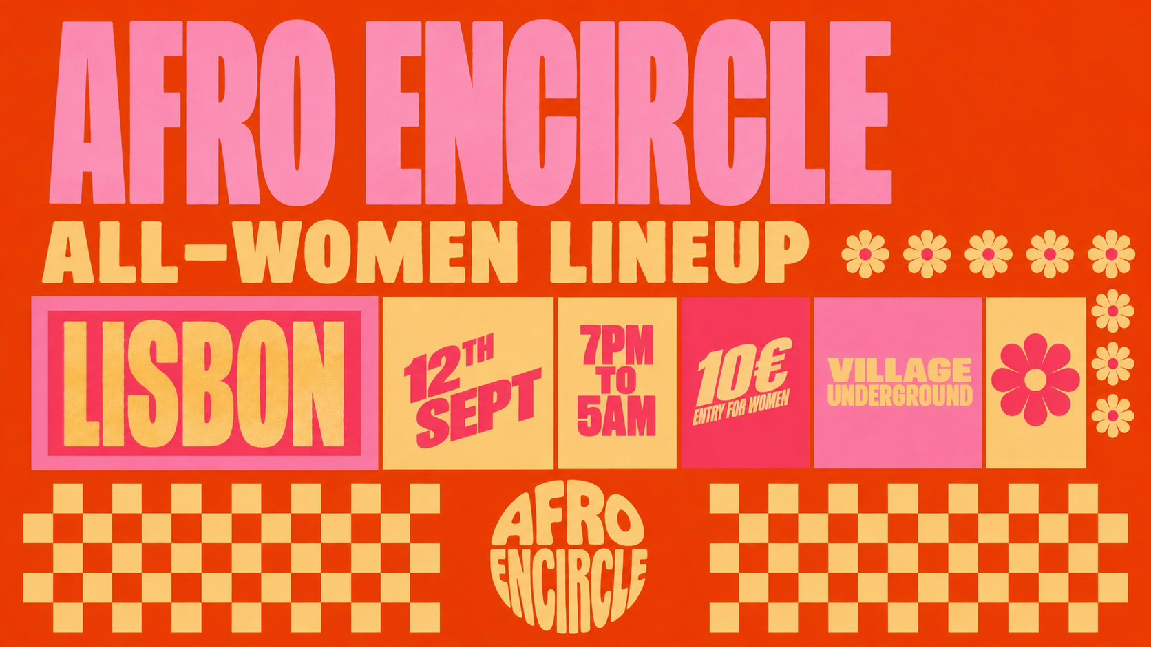 Afro Encircle:  All-Women Lineup