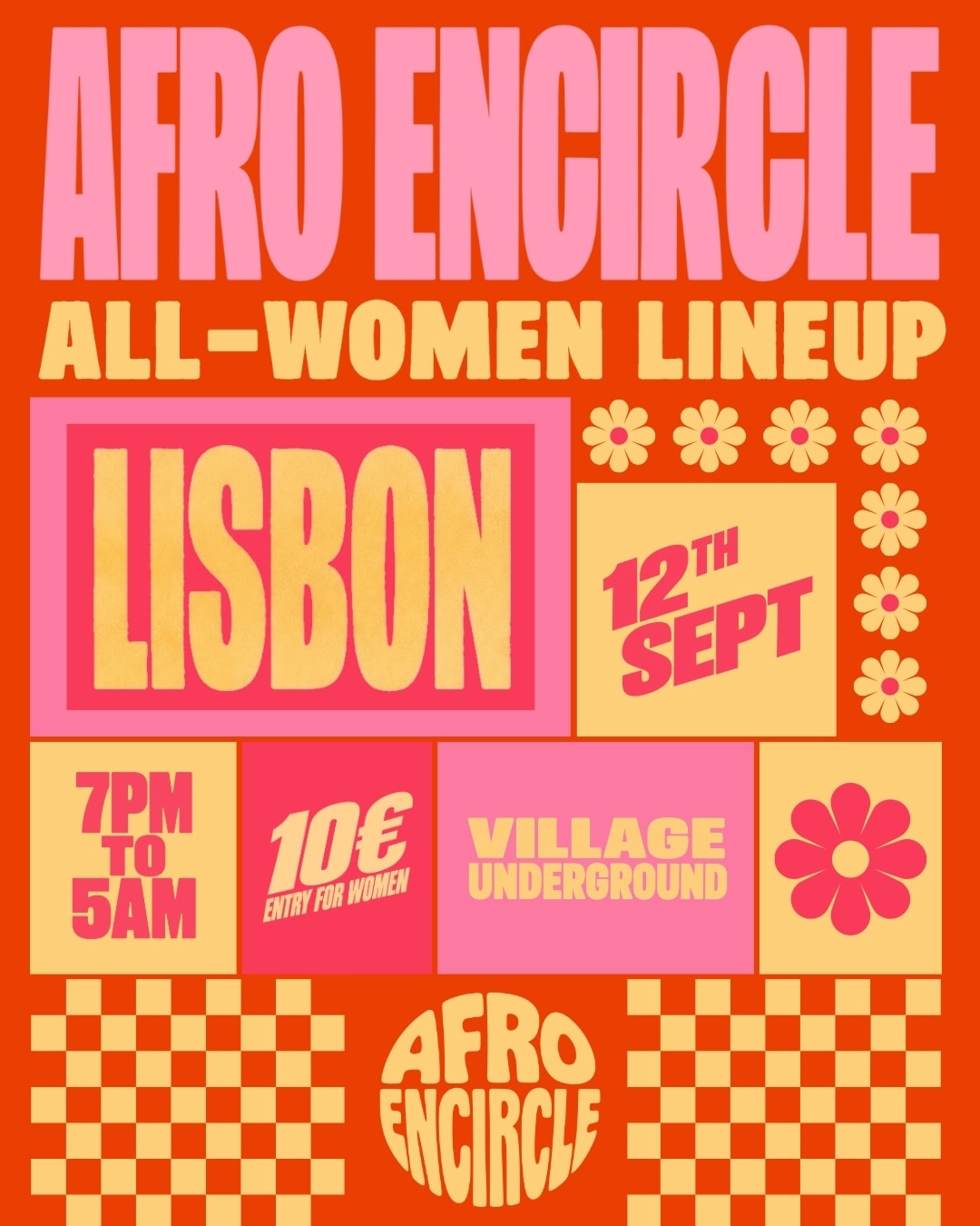 Afro Encircle:  All-Women Lineup